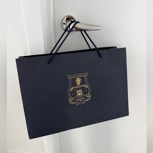 Trudon 1643 Shopping Bag with Gold Emblem PRICED TO SELL